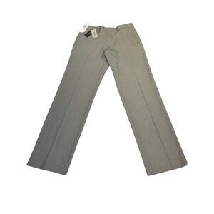 Kenneth Cole Reaction Dress Pants Mens 32x32 Oatmeal Modern Fit Stretch NWT‎